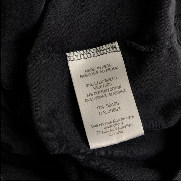 THEORY men's navy blue short sleeve polo shirt 
Size Large - Picture 3 of 7